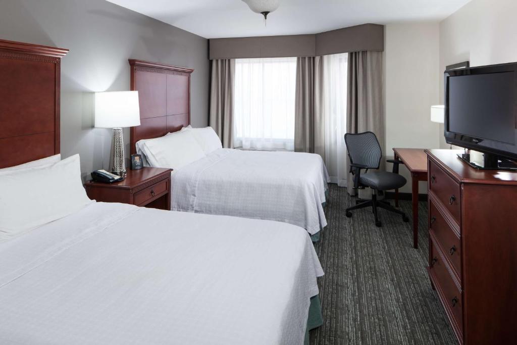 Homewood Suites Denton Queen Suite Two Beds Room Image